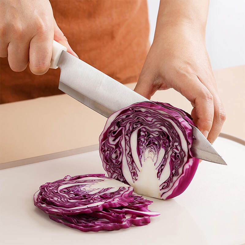 Bộ dao 5 món LocknLock gồm 4 dao, 1 khối đỡ dao dán tường bằng PP - Màu Ivory - CKK307S5, , large image number null